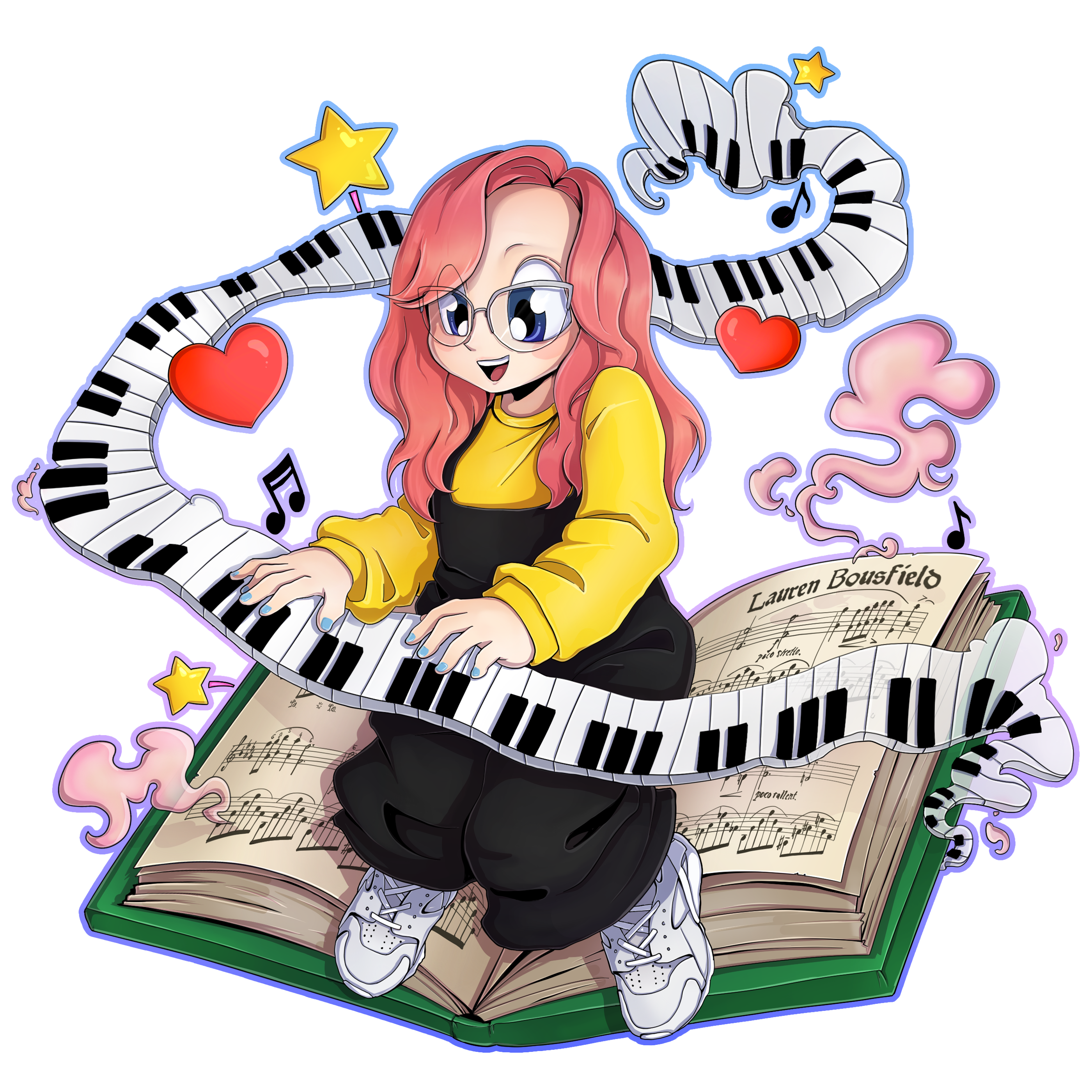 Lauren Bousfield sticker